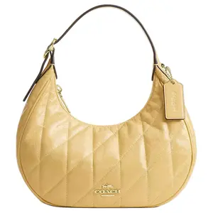 COACH Emily 22 Adjustable Buckle Crossbody Bag for Women, Leather, Gold