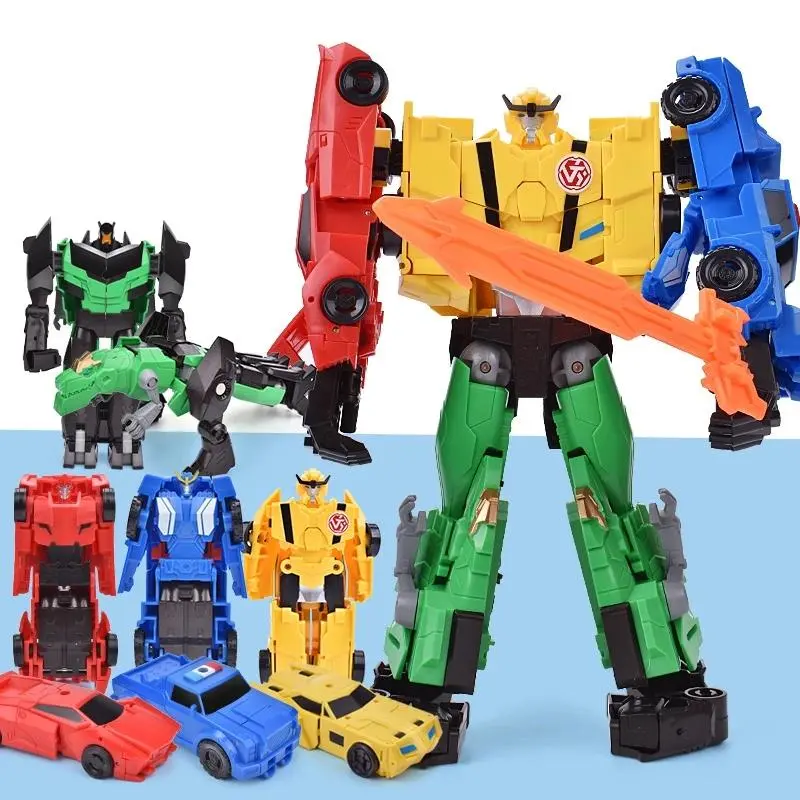 Jiayi 4-in-1 G1 Devastator Transformation Engineering Vehicle Truck KO Anime Action Figure Robot, Factory Direct ABS Plastic Party Ready Kid Gift (No Original Box)