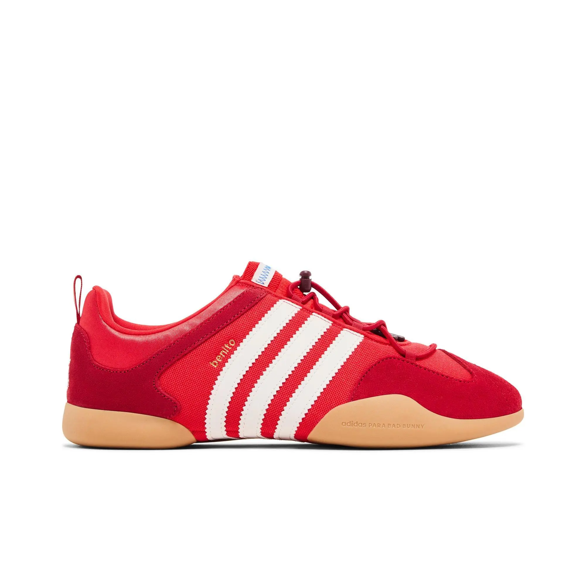 Bad Bunny x adidas Ballerina 'Vivid Red' (Unisex) Vivid Red/Chalk White/Power Red lifestyle casual shoes KI7916