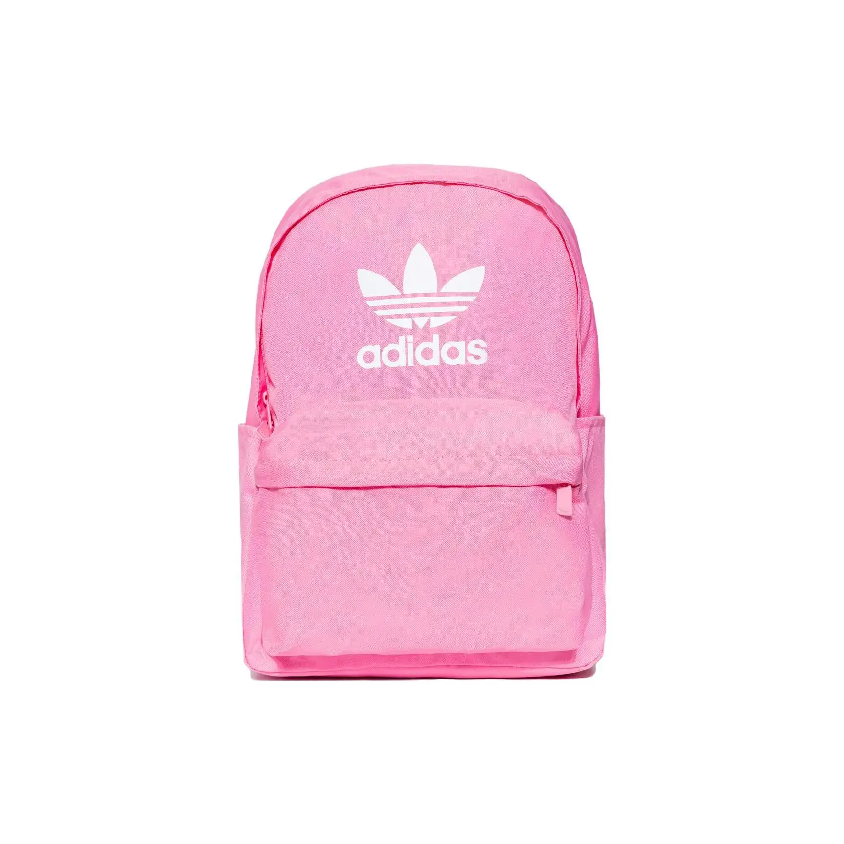 Adidas Originals Polyester Backpack with Sport Logo Print – Unisex Pink