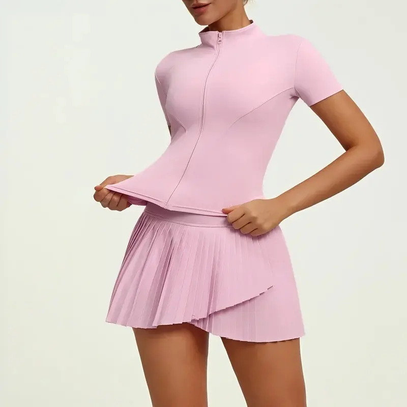 Women's Solid Color Yoga Sport Outfit Badminton Tennis Running Cycling Outdoor Activities Comfortable Breathable Fitness Set,Seamless,Sports,Bra,Backless,Halter,Crop,Scrunch,Butt,Leggings,stylish,activewear,,daily,,Insulated,Hunting,Camo,mfvim,w,athletic,