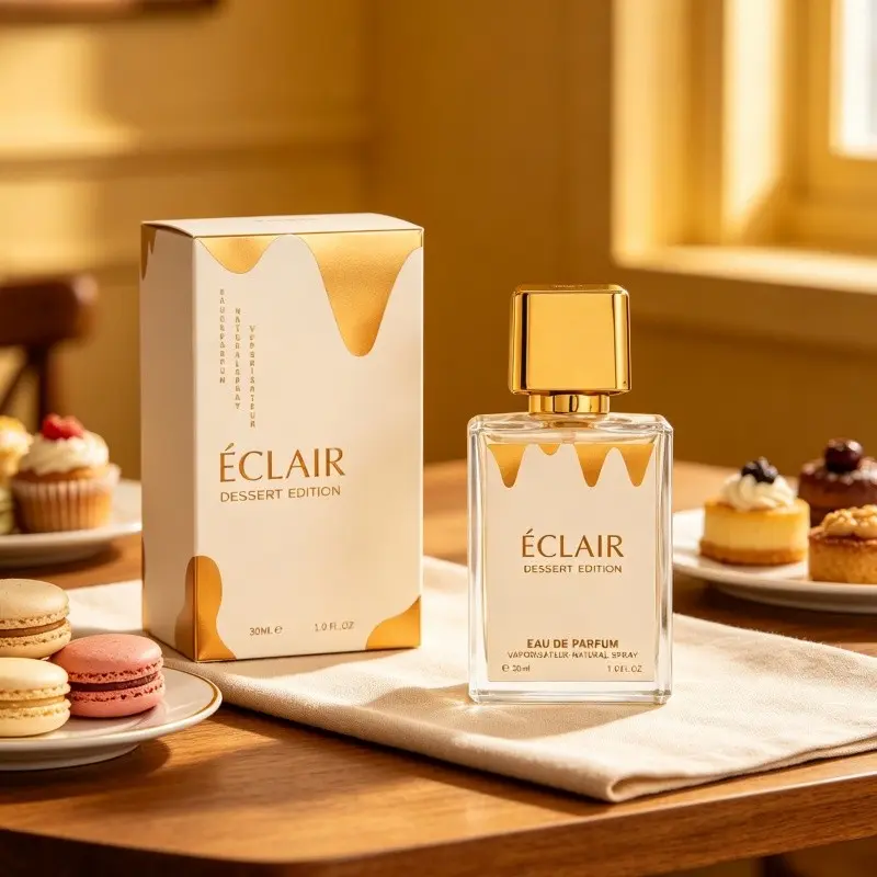 Women's Perfume, Cake Food Scent, Aromatic Chic Gourmand, Sweet Aroma, 30ML Compact Bottle, Long-Lasting Romantic Fragrance, Elegant Gift, Perfect for Daily Use