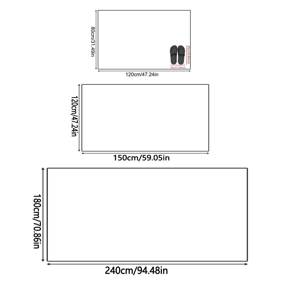 Cow Print Area Rug, Animal Printed Rug, 1 Count Non-slip Soft Floor Mat, Decorative Carpet for Home Living Room Bedroom, Home Decor