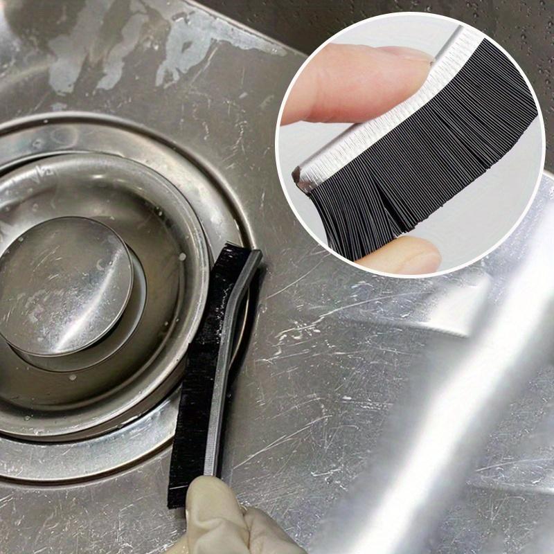 A Bathroom Gap Brush, Toilet and Kitchen Tile Corner Cleaning Brush, Multi-functional Window Gap Dust Brush, Stiff-bristle Brush, Household Cleaning Tool