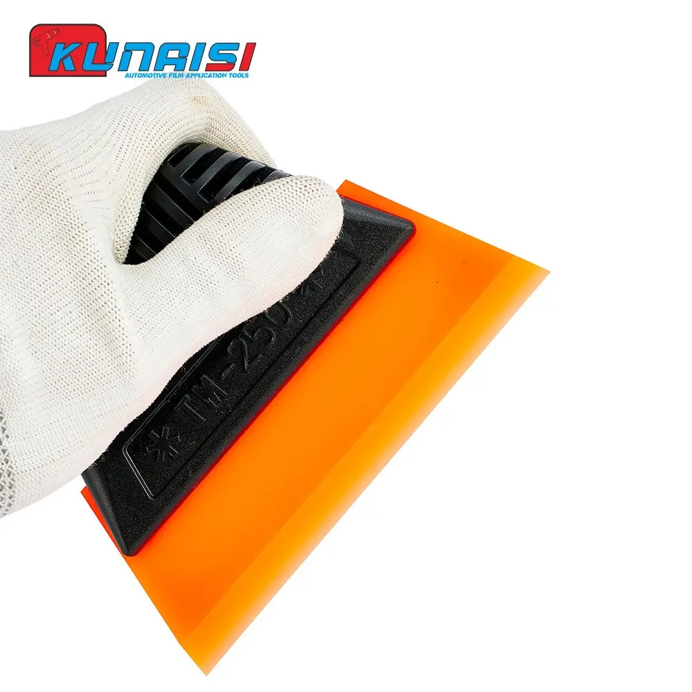 Soft Silicone Squeegee for Car Window Tint – No Scratch Water Wiper for Windshield Vinyl Wrap Glass Cleaning Auto Tool