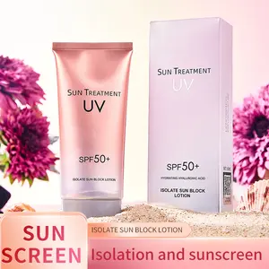 High Protection Sunscreen Lotion 60ML Spf50+ UV, Moisturizing Non-Sticky, Face and Body Use, Universal Sunscreen for Daily Protection