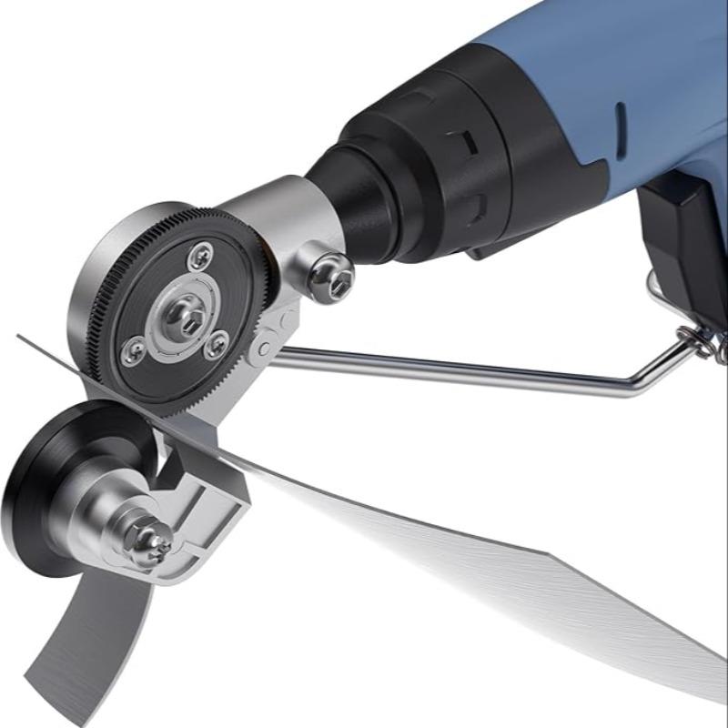 Sheet Metal Cutter Drill Attachment, Electric Drill Shears Attachment Cutter, Nibbler Drill Attachment for Cutting Iron, Steel, Copper, Aluminum, Power Tools