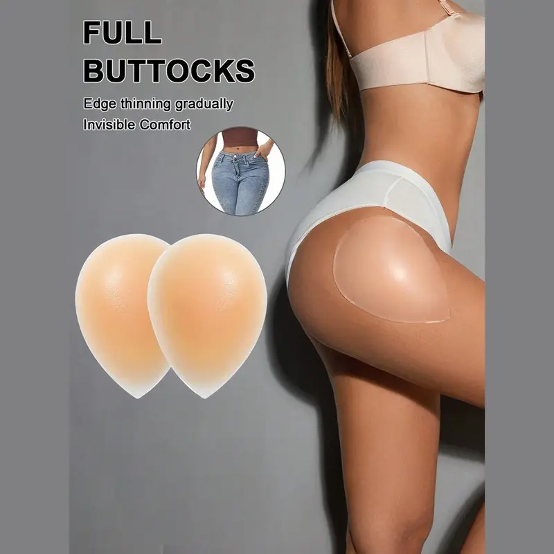Silicone hip-enhancing pads to accentuate the waist, slim the figure, enhance the hips, improve sagging buttocks, and shape the body