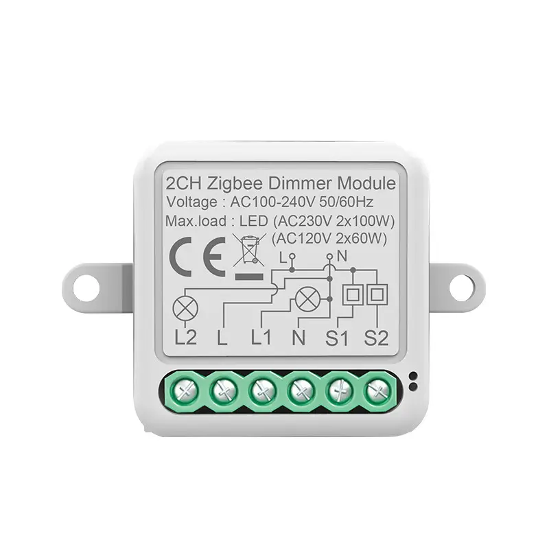 Tuya Zigbee Hidden Smart Breaker with Timing and Voice Control for Household Circuit Control