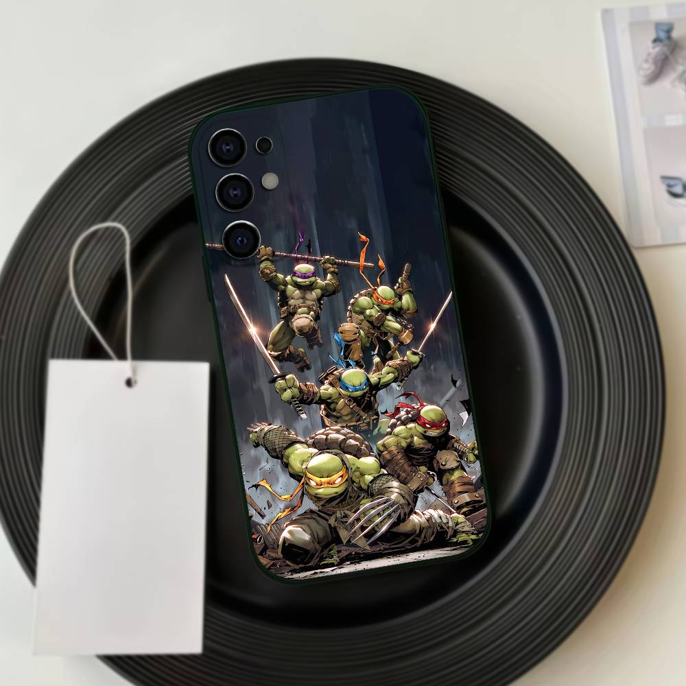 T-Teenage M-Mutant N-Ninja T-Turtles Phone Case For Samsung S25,S24,S21,S22,S23,S30,Ultra,S20,Plus,Fe,Lite,Soft Black Cover