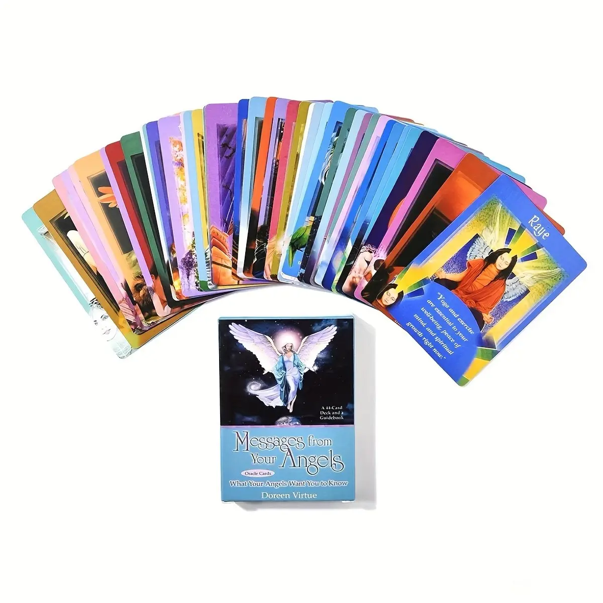 Messages From Your Angels Oracle Cards, Tarot Fortune Telling Game, Ideal Gift for Beginners and Enthusiasts, Super Natural Hobby