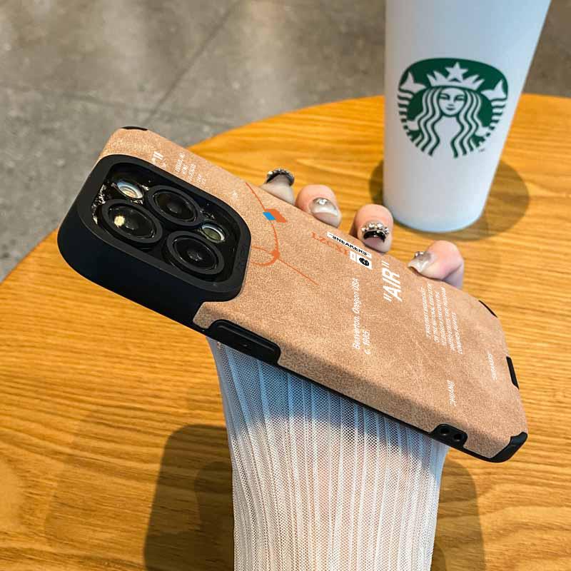 This plush leather sneaker-shaped phone case features a shoelace design and is compatible with iPhone 17/16/15/14/13/12/11/X/XS/XS Max. The PC back cover provides robust protection. It's the perfect holiday gift for friends, family, and yourself.