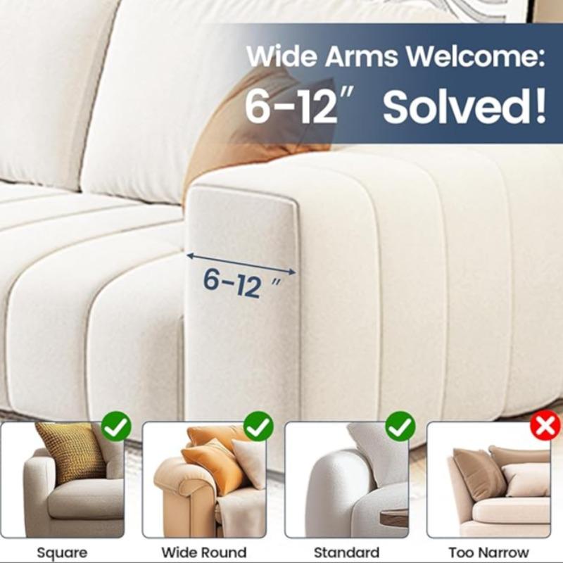 Beverage silicone sofa coasters, multi-functional sofa armrests, cup holders, inner cup supports, cup holders, storage trays