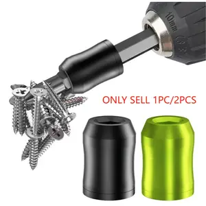 Strong Magnetic Screw Ring:Universal Magnetic Screw Holder - Removable Magnetic Screwdriver Drill Bit Holder for Hex Screwdriver and Power Bits Screwdriver Components