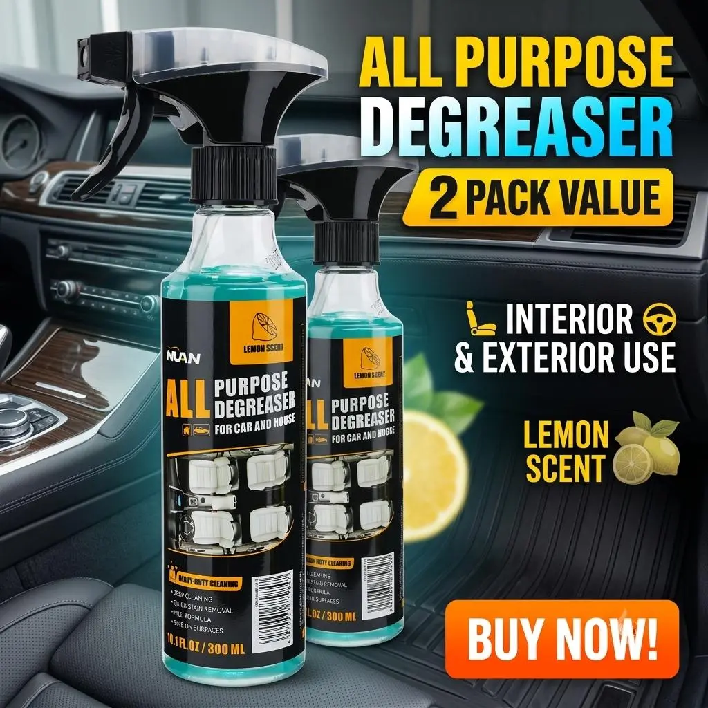 NUAN heavy duty degreaser all purpose degreaser for car and house all purpose cleaner all purpose degreaser NUAN Upgraded Degreaser – High-efficiency foam, easy to use, cleans and maintains in one step.-MY0522