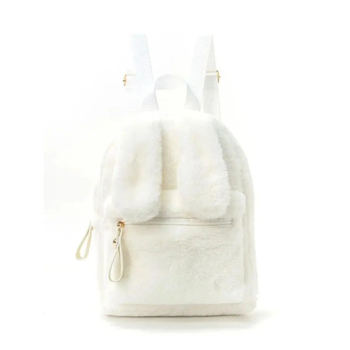 Rabbit ear backpack high value cute rabbit backpack children travel plush backpack