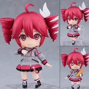 2026 hot itemNendoroid 2344 Kasane Teto Face Swappable Anime Action Figure Collectible Model With Extra Accessories Desk Decor For Anime Fans