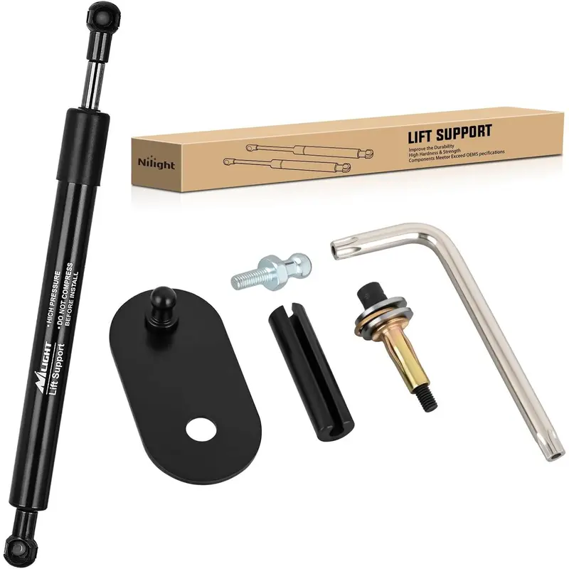 Nilight Functional Truck Tailgate Assist Shock Kit - Quick Installation, Sealing Technology, Protect Your Tailgate, Automotive Repair Tool, Damper Fits Multiple Years for Dodge Ram 1500,2500,3500 (2009-2025)
