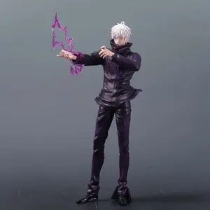 Jujutsu Kaisen Gojo Satoru Figure, Void Effect Edition, Hair Standing Anime Model, Desktop Decor, Collectible Action Figure