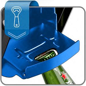 Can Crushers for Recycling - 16 oz Heavy Duty Aluminum Can Crusher Wall Mounted - Soda and Beer Can Smasher for Recycling with Bottle Opener - For 12 and 16 oz Cans - Easy to Install, Blue - Can Crushers for Recycling - 16 oz Heavy Duty Aluminum Can Crusher Wall Mounted - Soda and Beer Can Smasher for Recycling with Bottle Opener - For 12 and 16 oz Cans - Easy to Install, Blue -