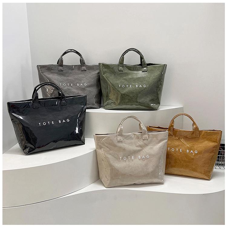 Women's bag new casual commuter handbag large capacity trend versatile tote bag