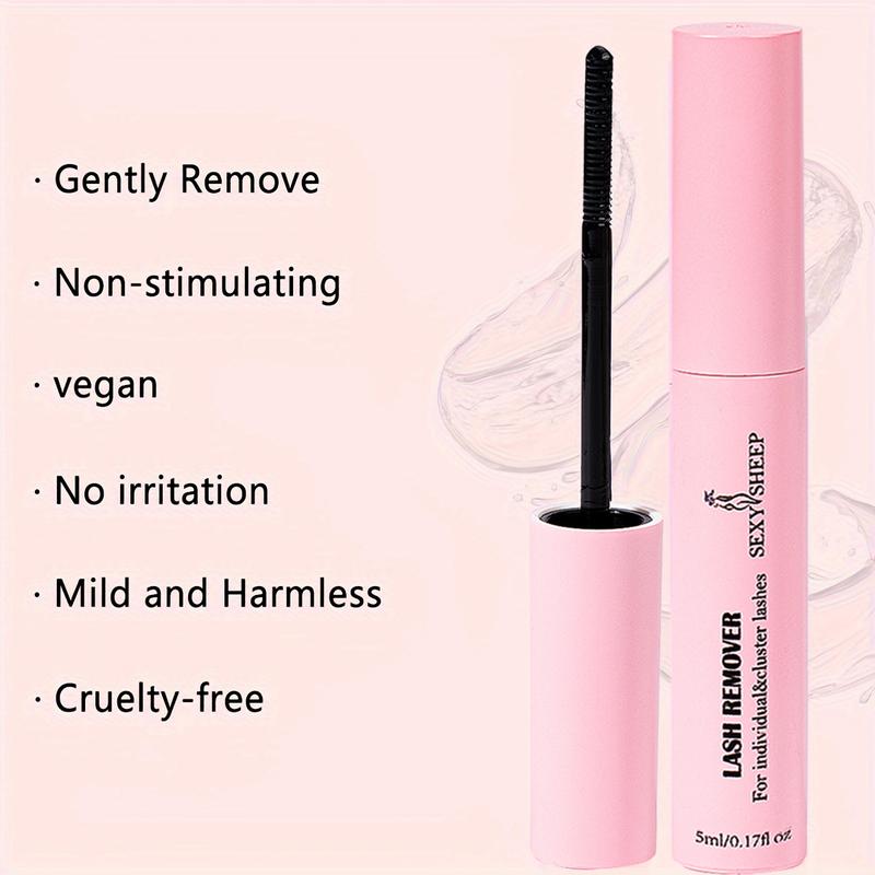 Mixed Size Individual False Eyelash with Bond & Seal Glue & Lash Remover & Tweezers, 1 Set Natural Look Eyelash Extension, Trending Product, Lash Clusters, Individual Eyelashes Kit