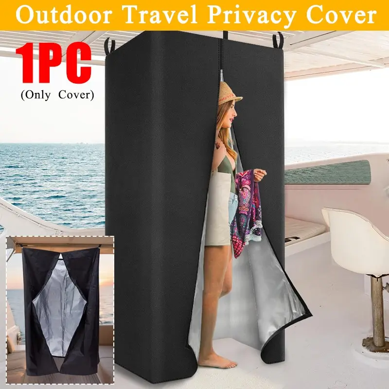 1pc Boat Privacy Tent, Portable Changing Tent, Hanging Dressing Room, Floating Boat Privacy Curtain, Outdoor Privacy Tent