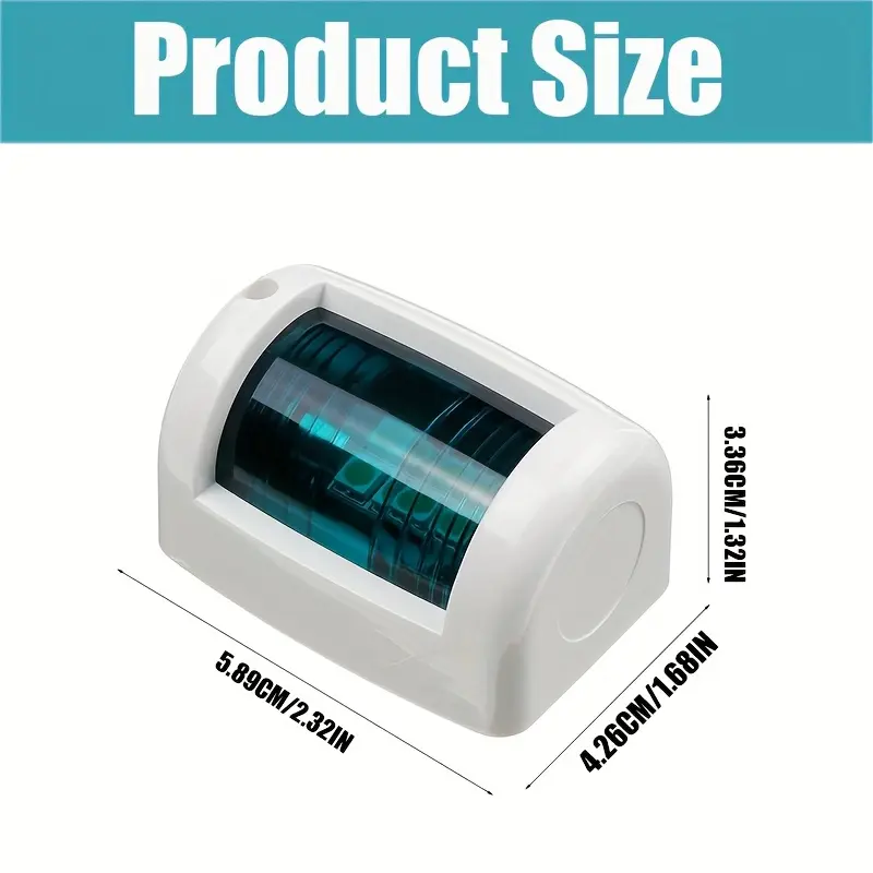 Yacht Signal Light 12V Marine Navigation Light LED Signal Light White Shell Yacht Indicator Light