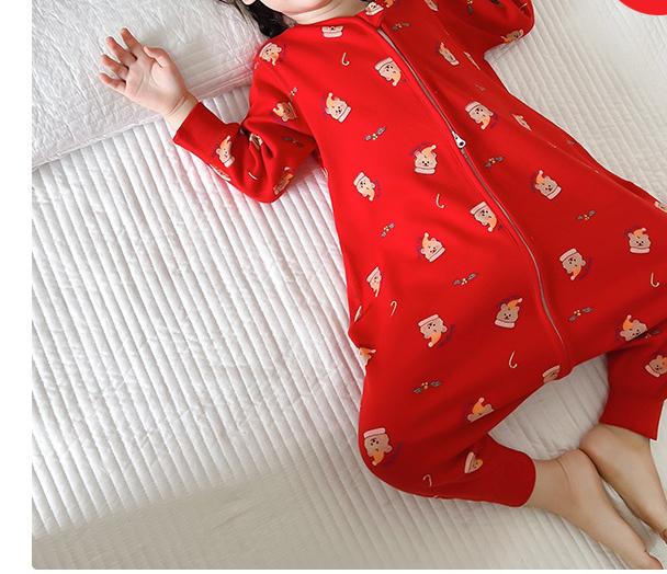 Warm Cotton Baby Sleep Sack |   Split-Leg Design for Peaceful Night Sleep ✨