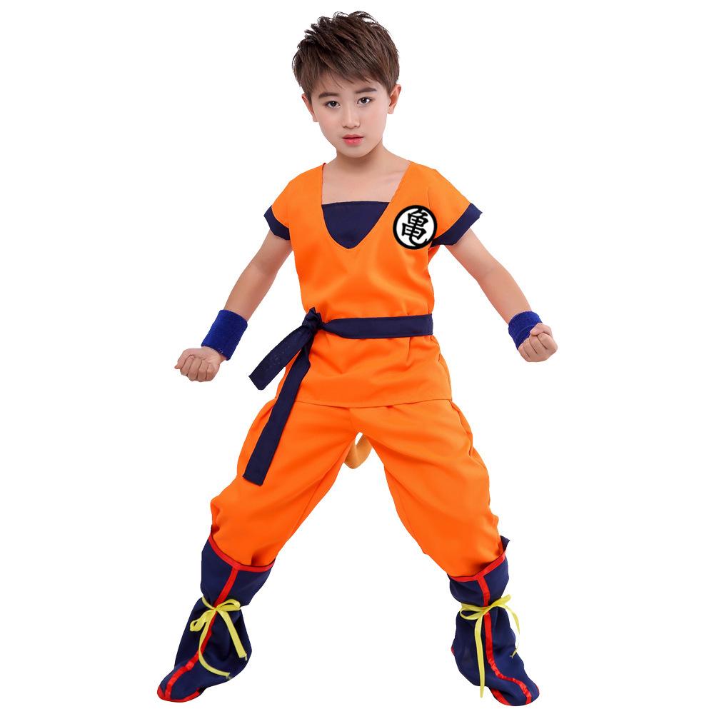 Halloween Dragon Ball Cosplay Super Saiyan Goku Kamehameha Turtle Sage Costume