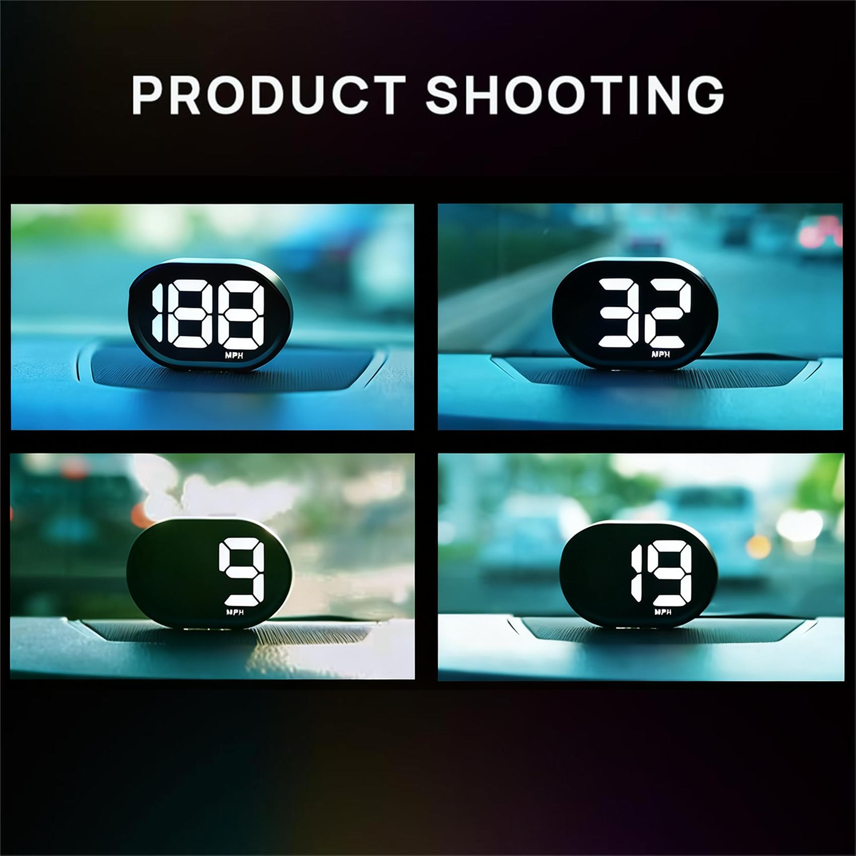 GPS Digital Speedometer for Car MPH, USB Connect Plug and Play for Car Truck Motor SUV All Vehicles