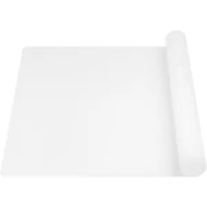 Silicone Mat for Kitchen Counter - 23.62" x 15.75" Large Heat Resistant Mats for Countertop, Anti-slip Quartz Countertop Protector for Air Fryers Coffee Pots(White Translucent)