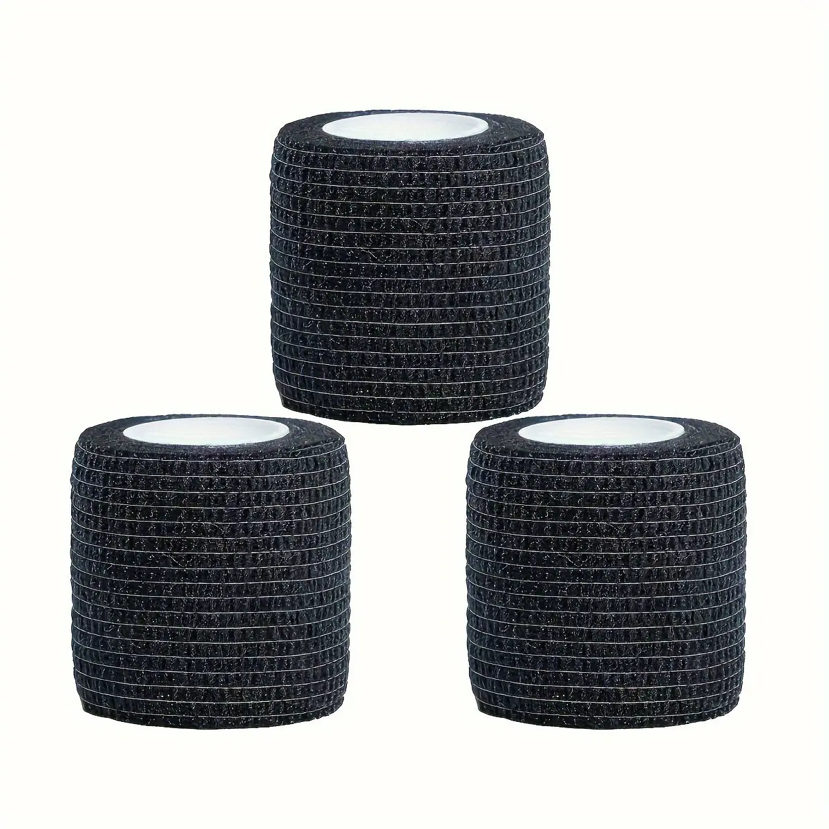 3-Pack Elastic Self-Adhesive Bandages, 4.5m/177in Sports Tape for Fingers/wrists/knees/ankles/foots, Basketball, Soccer, Athlete Protection, Recovery