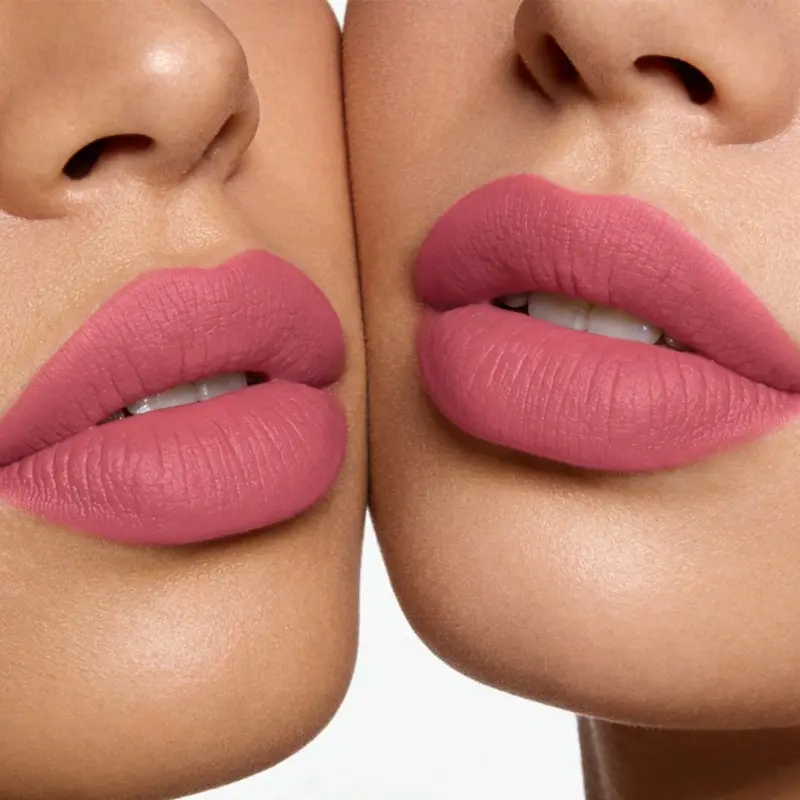 Bsimone Matte Lipstick, Rose Color, Long-Lasting, Waterproof, Velvet Finish, Ideal for Daily Use, Dates, Parties, Photoshoots