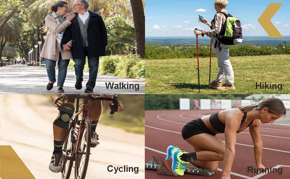 UGEM Copper Knee Braces for Knee Pain Women & Men 2 Pack Compression Sleeve Best Support for Arthritis Pain Meniscus Tear Running Weightlifting Working Out ACL MCL Knee Pain Relief UGEM Copper Knee Braces for Knee Pain Women & Men 2 Pack Compression Sleeve Best Support for Arthritis Pain Meniscus Tear Running Weightlifting Working Out ACL MCL Knee Pain Relief