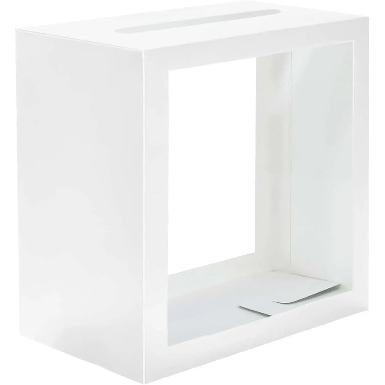 Red Card Box for Party with Clear Window Large  Card Box Holder for Wedding Reception Birthday Graduation  Shower Raffle Ticket Box