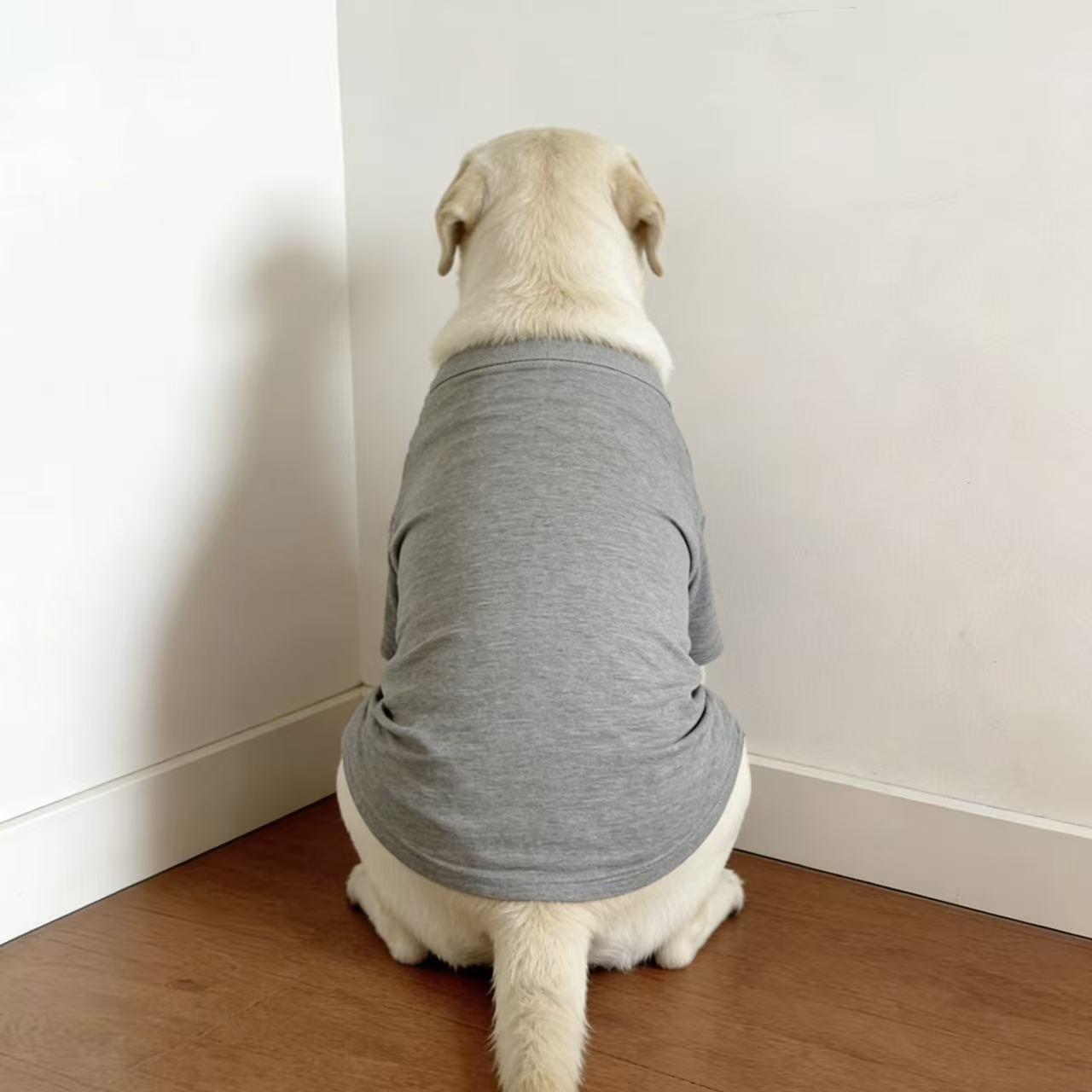 SoPets Summer Cooling Dog Shirts for Large Breeds Labrador Golden Retriever Thin Anti Shedding Shirt Breathable Pet Clothing