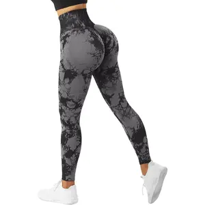 Womens High Waist Tummy Control Leggings Ruched Butt Lift Yoga Pants Workout TightsGift