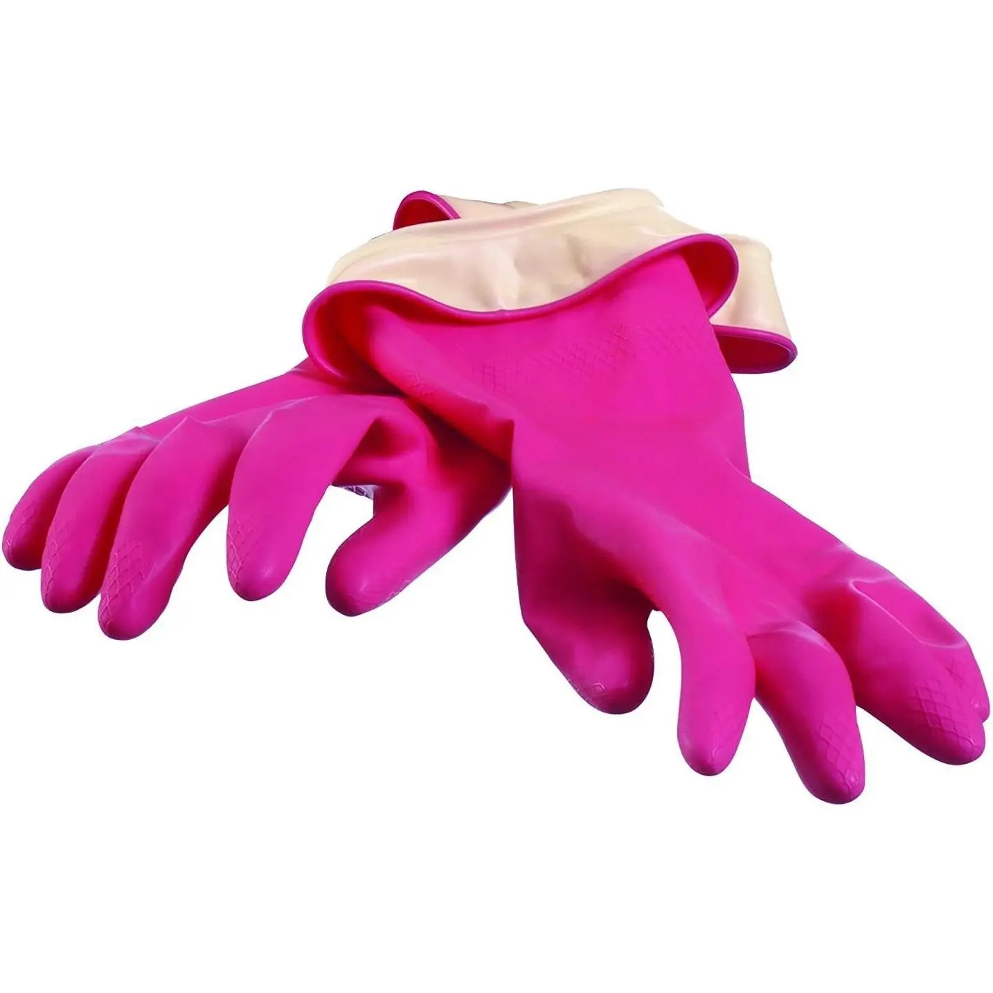 Premium Waterblock Reusable Household Cleaning Gloves, Medium
