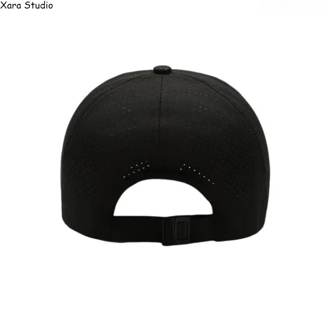 2 Pack Quick Dry Baseball Caps for Men & Women – Lightweight Breathable Moisture-Wicking Sports Hats, Sun Protection Outdoor Cap with Mountain Logo for Hiking, Camping, Running & Daily Wear