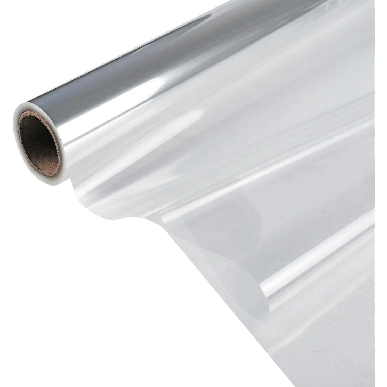 Clear Cellophane Wrap Roll, 40" X 100ft Unfolded Gift Wrap Roll