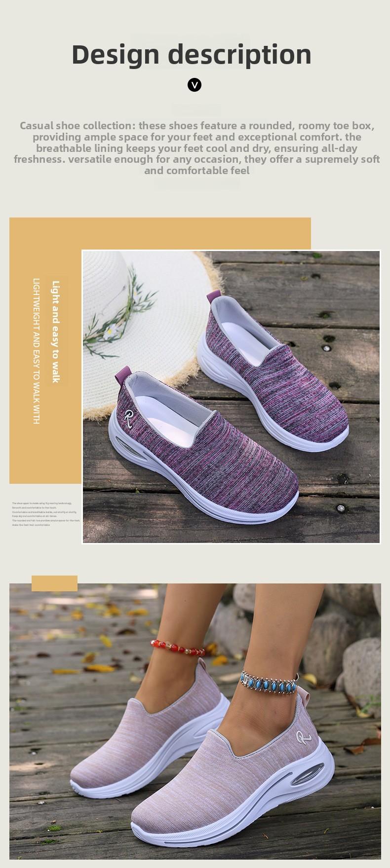 Women's Shoes 2026 Spring/Summer New Foreign Trade Women's Shoes Wholesale Height-Increasing Shoes Breathable Air Cushion Sports Shoes for Women
