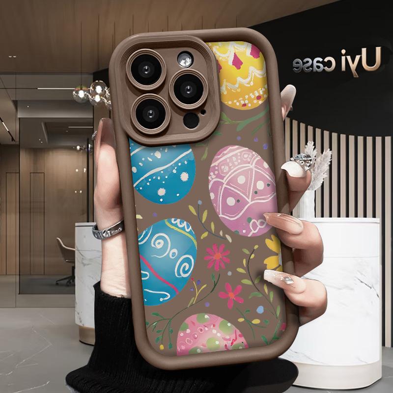 Easter Egg Case for iPhone 17 Air 16 15 14 Pro Max 13 12 11 X XS Plus Rugged Durable Shockproof Anti-Scratch Soft Silicone Case with Full Body Protection Easter Egg Case for iPhone 17 Air 16 15 14 Pro Max 13 12 11 X XS Plus Rugged Durable Shockproof Anti-Scratch Soft Silicone Case with Full Body Protection