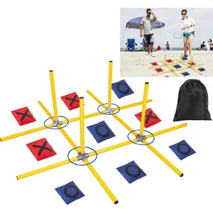 Giant Tic Tac Toe Game,4ft x 4ft Bean Bag & Ring Toss Across Game|Backyard Outdoor Indoor Games Lawn Games for Adults Kids and Family Party Game Christmas Birthday Gifts with Storage Bagfidget toys