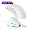 【Black Friday】ATTACK SHARK X11 Wireless Gaming Mouse, Rechargeable RGB Lighting with Charging Base, Optical Sensor for Gaming & Office, PC Gaming Mouse