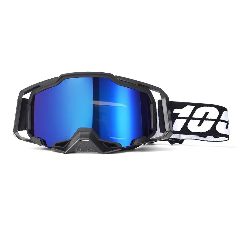 Professional Motocross Goggles, Wind & Sand Proof, HD UV400, Anti-Impact, Protective Eyewear for Outdoor Riding, Skiing & Off-Road Sports