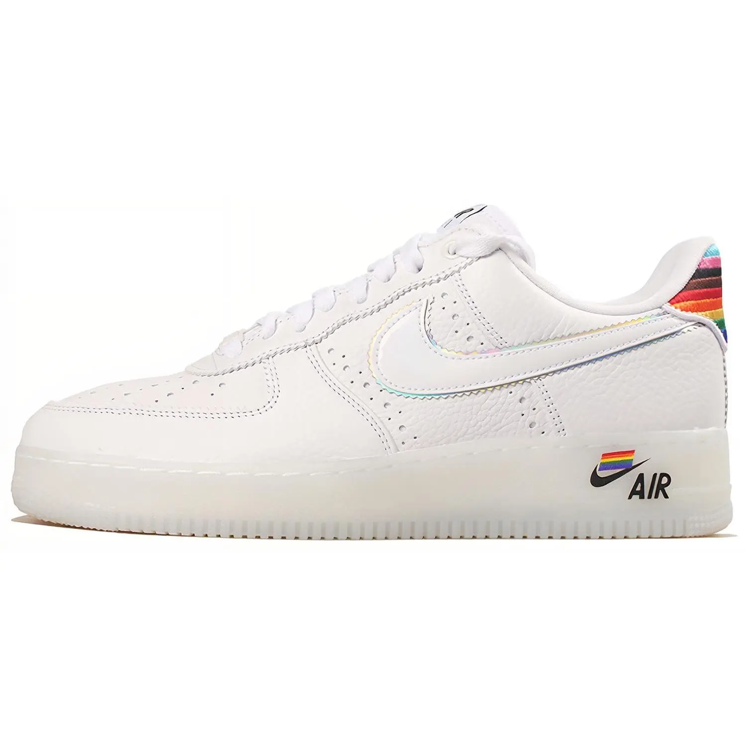 Nike Air Force 1 Betrue Rainbow Low-Top Sneakers Unisex Verifiable, with credentials and supporting global authentication