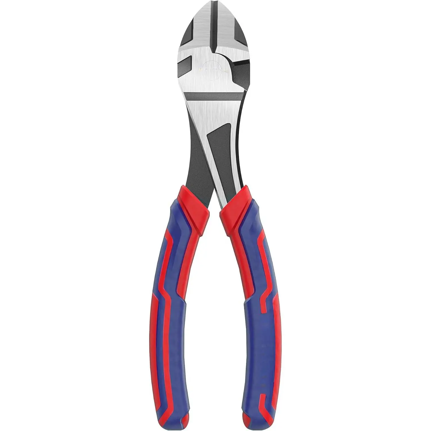 7-Inch Diagonal Pliers in CRV Steel for Cutting Wires, Bi-material Handle Comfort Grip