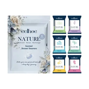 EELHOE Shower Tablet, Deep Cleansing And Moisturizing Skin Refreshing And Moisturizing Fragrance Fragrance Bath Cleansing Tablet