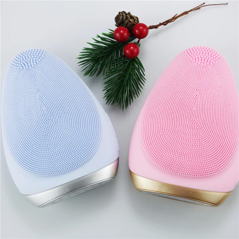 Face Cleaner Home Products Mini Black Hot Selling Facial Cleansing Brush Silicone